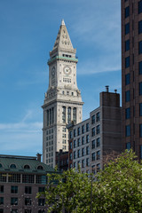 Fototapeta na wymiar Boston Custom House Tower