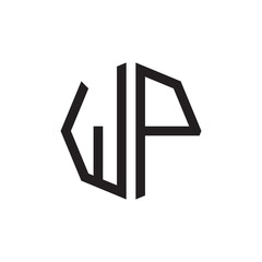 two letter WP octagon logo