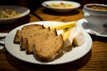 Bread and Cheese in Paris 