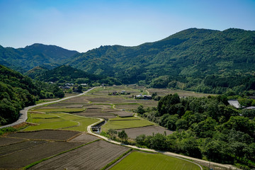 田染荘　田園 © photocreate