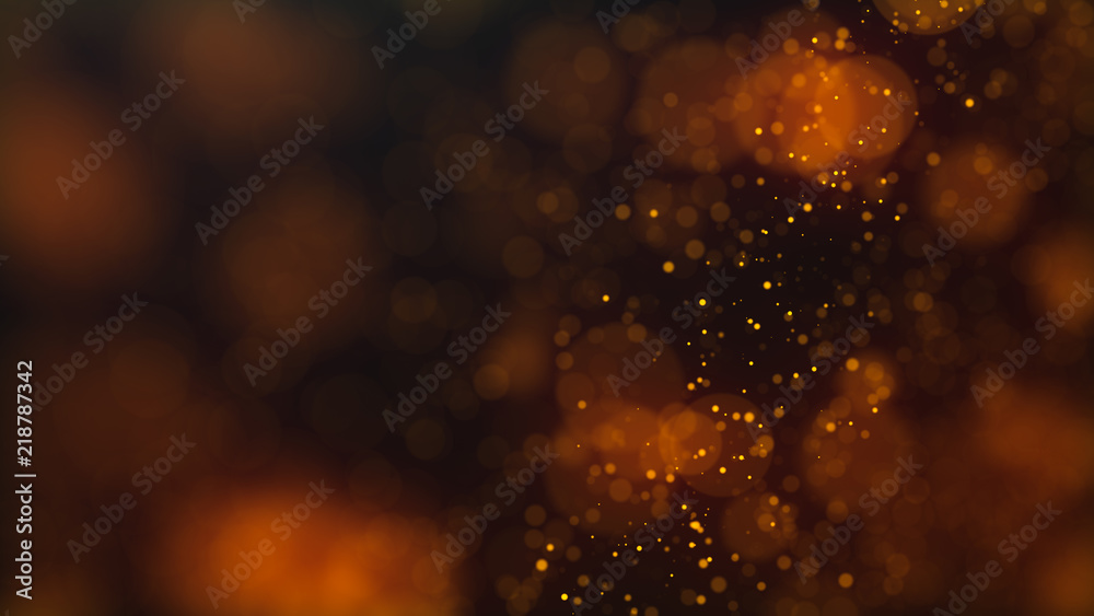 Poster glitter lights. bokeh background with lots of blurred particles. bright glowing defocused dust. magi