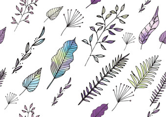 Abstract colorful watercolor background