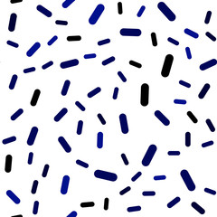 Dark BLUE vector seamless texture with colored lines.