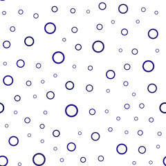 Dark Pink, Blue vector seamless texture with disks.