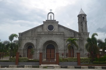 Catholic church in Angeles City, Philippines.