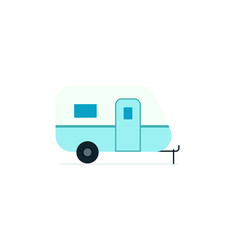 Camper trailer icon