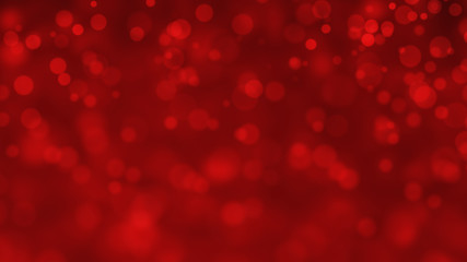 Abstract Bokeh Lights With Colorful Background