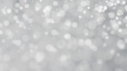 Abstract Bokeh Lights With Colorful Background