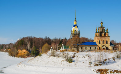 Kazan Church on the Volga river Bank
