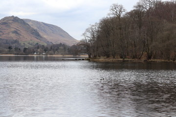 lake in mountains