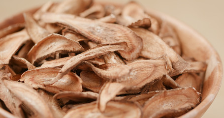 Stack of Dried burdock