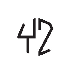 two letter ZY, octagon logo