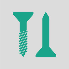 Icon of screw and nail