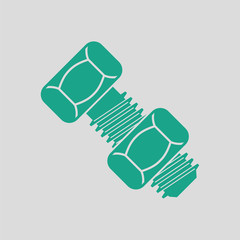 Icon of bolt and nut