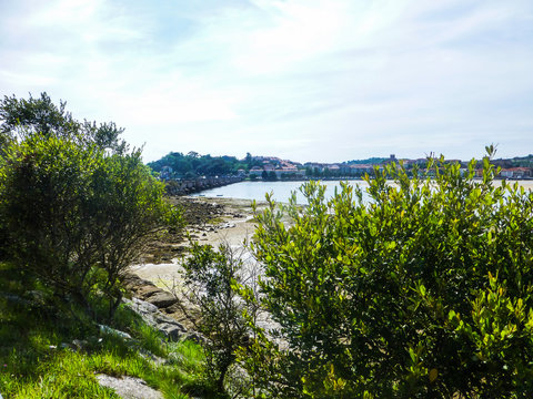 San Vicente de la Barquera. Pueblo de Cantabria, España