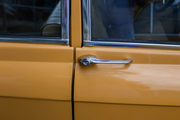Fototapeta na wymiar details of retro cars