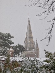 Church in Snowfall 