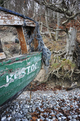 Schiffswrack an der Ostsee