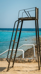 Hochsitz Bademeister Ägypten