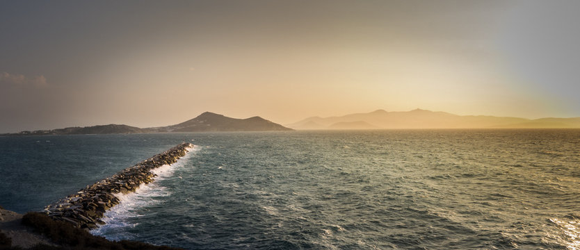 Scogliera sul mare
