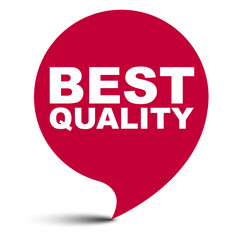 red vector bubble banner best quality