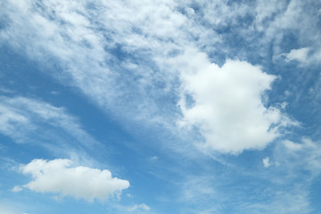 clouds and blue sky background