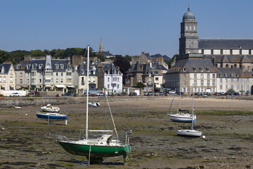Saint Malo on the north coast of Brittany - France