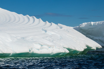 Dramatic Ice Formations Off the Coast of Antarctica