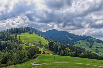 Schweiz Panorama Alpen 