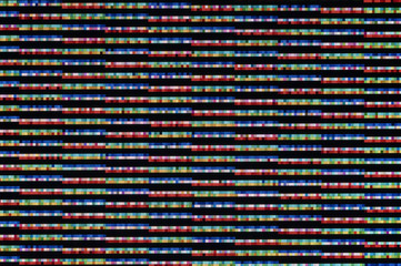 Pixel pattern of a digital glitch / Abstract background, pattern of a digital glitch.