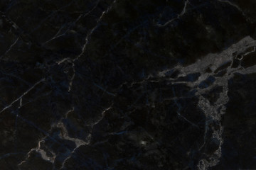 Black marble natural pattern for background, abstract black and white