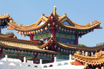 Fototapeta premium Detail vom Chinesischen Tempel Kuala Lumpur