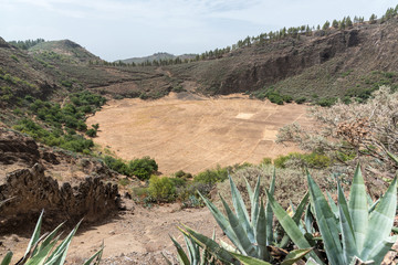 Krater Caldera Los Marteles Gran Canaria © dmaphoto