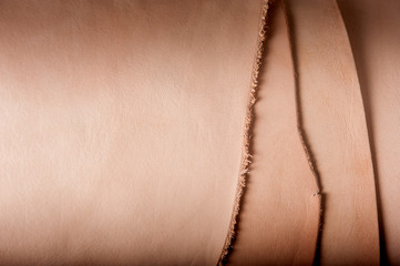 vegetable tanned leather