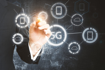 Internet and speed concept