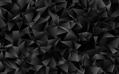 Fototapeta premium Triangular 3d, modern background