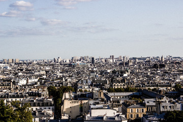 Fototapeta na wymiar rooftops of paris