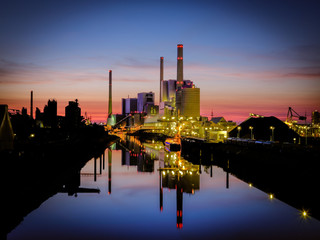 Naklejka premium Großkraftwerk Mannheim