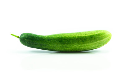 Cucumber isolated on white background