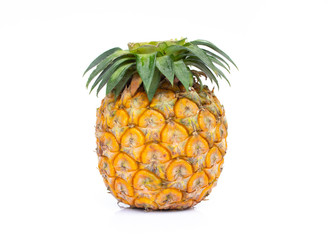 Pineapple isolated on white background