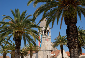 Fototapeta na wymiar Trogir tower Croatia