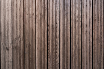Wooden boards with a wavy profile