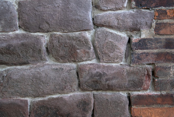 Steine eines alten Mauerwerks