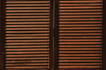 Wooden texture. Screen made of grating Background, copy space