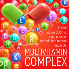 Multivitamin complex with vitamins and minerals