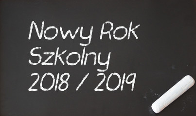 Nowy Rok Szkolny 2018/2019 © shake_pl