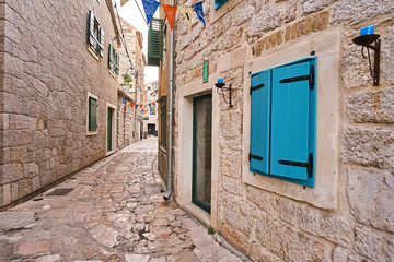 Street in city Vodice.