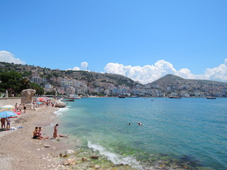 Greece, Sarande, beach