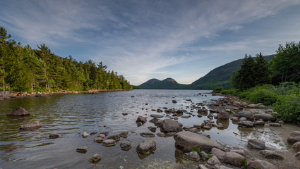 Jordan Pond in Acadia National Park 