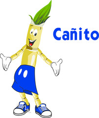 Caricatura de Caña de Azucar